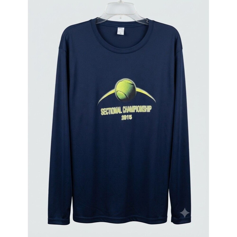 Sport-Tek 2XL Long Sleeve Tennis Shirt Sectional Championship 2015 Performance